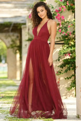 Sydney Maxi Dress - Wine