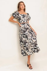 MILA ISLAND INSPIRED TOP & SKIRT SET